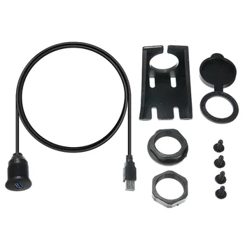 1 M Vodootporan Produžni kabel Žica USB 3.0 Produžni Kabel, Dvostruko/Jednostruke Za Auto, Moto, Armaturne Ploče, Kabeli Za Skrivenu Ugradnju