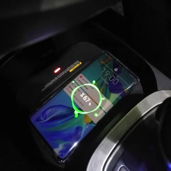 Auto bežični punjač 15 W brzo punjenje punjač za mobilni telefon stalak ploča za Hyundai IX45 Santa Fe 2013-2018 pribor