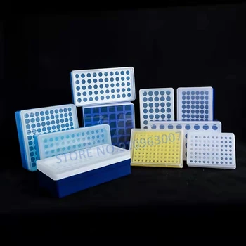 1 kom 0,2 ml 0,5 ml 1,5/2 ml, 5 ml, 10 ml 15 ml 50 ml plastični центрифужная epruveti kutija za pohranu пробирок za PCR Laboratorijski pribor