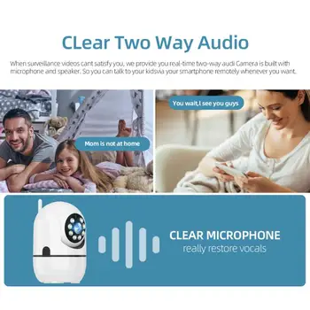 1080 P baby monitori I Радионяни Pametna Kuća Cry Alarm Mini Kamera za Nadzor Wi Fi video Nadzor IP Kamere Pet Pro V380