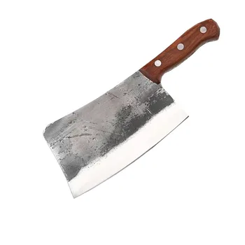 Kuhinjski Nož za Mljevenje Kostiju Ručnog rada, Kuhinja Retro-nož od Obložen visoko ugljičnog Čelika, Nož za Mljevenje Kostiju kuhar, Alati Za kuhanje