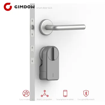 GIMDOW A3 Pametan vrata dvorac Digitalni Bluetooth Intelektualni dvorac Naljepnica instalacija, bez demontaže, aplikacija otvorena vrata