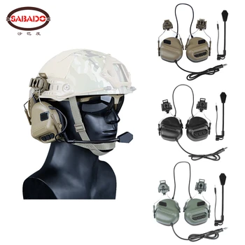Kvalitetne Vojne Slušalice Vojna Kaciga Airsoft Excloud Taktički Lov Snimanje Na Otvorenom CS Wargame Slušalice