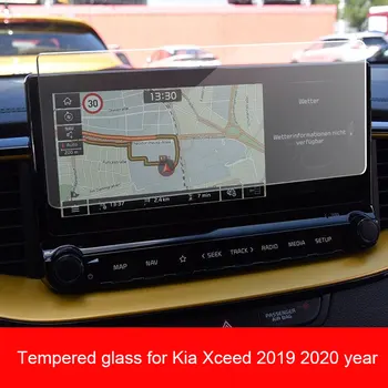 9H Kaljeno Staklo LCD Zaslon Zaštitna Folija Preslikač za Kia XCeed 2019 2020 10,25 Inča Auto Navigacija