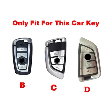 ABS Karbonskih Vlakana Ključeve Torbica u obliku Školjke Privjesku Za BMW E90 E60 Z4 3 4 5 6 7 Serije X1 X3 X4 X5 X6 F30 F34 F10 F20 G20 G30 G01