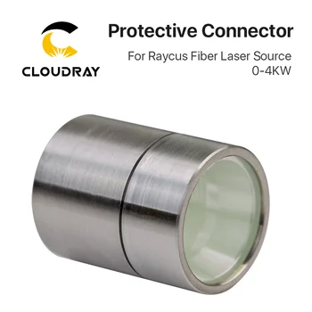Cloudray Raycus 0-4 kw Izlazni Konektor Zaštitna Grupa Leća QBH za Raycus Utvrđuju Laserski Izvor 0-4 kw Optička Lasersko Rezanje