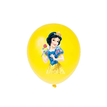 18 kom., Baloni za Tematske Zurke Disney Princeze, 12 cm, Lateks Balona, Dječji Tuš Za Djecu, Djevojčice, Ukras Za Rođendan, Igračke, Pokloni