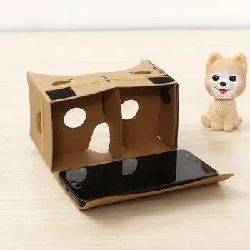 Google Cardboard VR Box DIY VR Virtualna Stvarnost 3D Naočale Magnet VR Box Kontroler 3D VR Naočale za iPhone Samsung