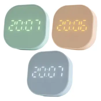 Digitalni Alarm Sat Zidni Elektronski Svijetleći Sat Budilica S Temperaturnim Zaslon Za Spavaće Sobe Dekor U Dnevni Boravak