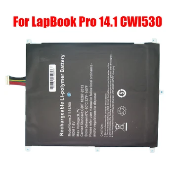Baterija za laptop Chuwi za LapBook Pro 14,1 CWI530 31154200 Kompatibilan CLTD-31152196 2969165-01 7,6 5000 mah 38 Wh 10PIN 10 linija