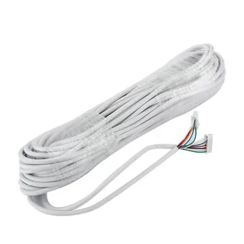 15 M 2,54*6 P 6 žični kabel za видеодомофона Kolor video interfon zvono na vratima žični kabel Interne komunikacije