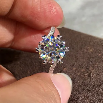 CAOSHI Suzdržani Replika Prstena Nježne Ženske Elegantne Ženske Vjenčano Prstenje Sjajan Kristalno Pribor za Zaruka Šik Nakit