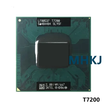 Originalni procesor lntel Core 2 Duo T7200 s процессорным priključkom 479 (4 M Cache/2,0 Ghz/667 Mhz/Dual-core) za laptop Besplatna dostava
