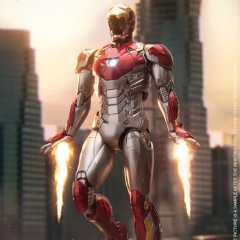 E-Model Iron Man MK47 Marvel Avengers 1/9 Skala 23 cm, Luksuzni Iron Man Mark 47 Tony Stark Skupština Figurica Collectible Igračke