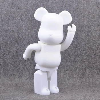 28 cm 400% Bearbrick Medvjed @ Opeke Figurice Medvjed PVC Model Figure DIY Boja Lutke Dječje Igračke, Dječji Božićni Ukrasi