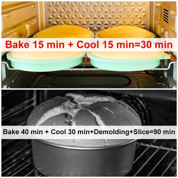 Silikon je Slojevita Torta Okrugla Kalupa Kuhinjski Oblik Za Pečenje DIY Deserti Oblik Za Pečenje Mousse Kalup Za Torte kalup Za Pečenje Alati