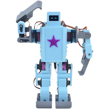 2022 12DOF Dvonožac Humanoida Robot može Plesati Hodati Upravljanje Open Source Mješovita Grafičko Programiranje Glas Robot Igračka Za Arduino