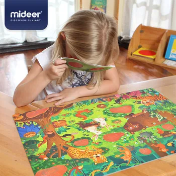 Mideer djeca Obrazovne Igračke Montessori Dječji Puzzle Crtani Edukativne Interaktivne Igračke MD3096/MD3097