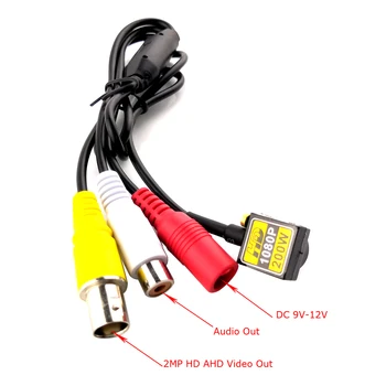 REDEAGLE Mini CCTV 2MP HD 1080P AHD Skladište Sigurnosti s Mikrofonom za Audio 3,7 mm Objektiv