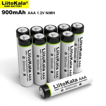 LiitoKala AAA NiMH 1,2 baterija baterija baterija baterija baterija 900 mah pogodan za igračke, miševi, elektronskih vaga i tako Dalje