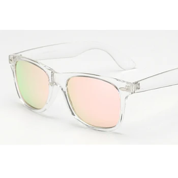HOOLDW Ženske Polarizirane Sunčane Naočale Boxy Vintage Prozirne Sunčane Naočale za Noćni Vid Transparentnog Okvira za Naočale UV400 Kolutanje Eyewear