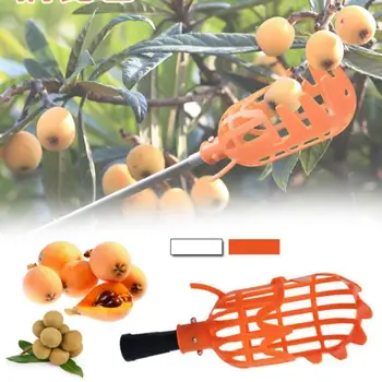 1PC Plastični Sakupljač Voća Pol Voće Naranča Jabuka Šljiva Kruška Breskva je Lovac Sakupljač Košarica Vrtlarstvo Farma Vrtni Alat Za Prikupljanje Žetve