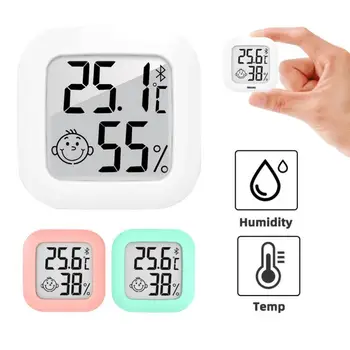LCD Digitalni Termometar Hygrometer Elektronički Senzor Temperature Vlažnost Senzor vremenska stanica Za Kuće Bez Baterije