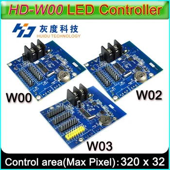 HD-W00/W02/W03 led zaslon WiFi kontroler, jedne boje i dvije P10 led modul za upravljanje znaci, Bežična kontrola WIFI