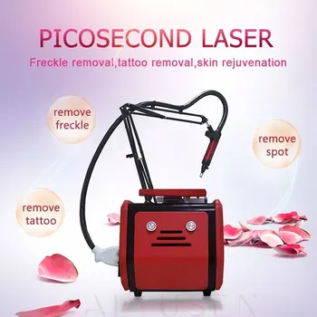 Prijenosni stroj komadi laser laser Pico 755 1320 1064 532nm lasera Nd Иаг пикосекундная za KE klinike strojevi komadi za uklanjanje tetovaže