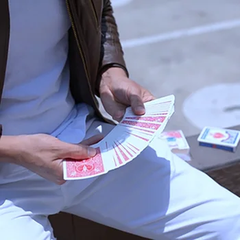 Trostruka Spirala Čarobne Trikove Igraće Karte, Poker Špila Se Pojavljuju Izbliza Ulica Iluzija Trik Ментализм Zagonetka Igračka Magic Karta