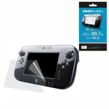 Prozirna Zaštitna Folija Joypad LCD Surface Guard Zaštitni Poklopac za Nintendo Wii U Gamepad WiiU Pad Kontroler Zaštitnik Ekrana
