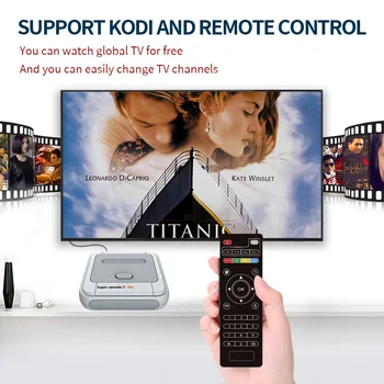 Super Konzola X Pro Retro Igraćim konzolama TV Box Igre Za PSP/PS1/N64/DC HD WiFi Izlaz Dvostruki Sustav Ugrađen 117 000 + Igre