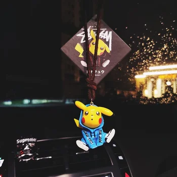 Pokemon Pikachu Auto-Osvježivač Zraka Nož Мультяшный Osvježivač Zraka Uklanja Miris Auto Interijer Privjesak Krasi Pribor Slatka