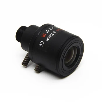 5 Megapiksela Objektiv za video nadzor sa promjenjivom Žarišnom udaljenošću 6-22 mm M12 Nosač 1/2,5 cm Ručno Fokusiranje i Zumiranje Za 1080P/4MP/5MP IP/AHD Kamere Besplatna Dostava