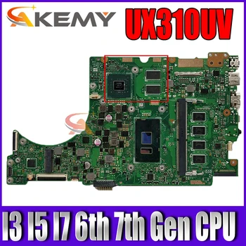 UX310UV Matična ploča za laptop ASUS ZenBook UX310UQ UX310UQK UX310U izvorna Matična ploča GT940MX I3 I5 I7 6th 7th Gen 4 GB 8 GB ram-a