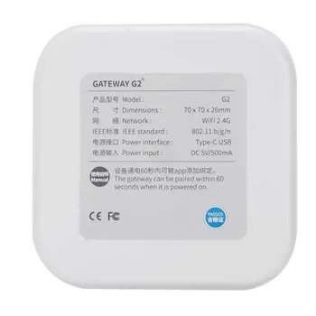 G2 Wifi Bluetooth Gateway Zaključavanje Otiska Prsta Lozinku Pametan Vrata-Zaključavanje Home Most Ttlock Aplikaciju Za Upravljanje Električni Pametan Dvorac