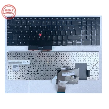GZEELE Novi Britanski Tipkovnica ZA LENOVO Thinkpad Edge E520S E525 E520 Sa tastature za laptop 0A62075 04W0872