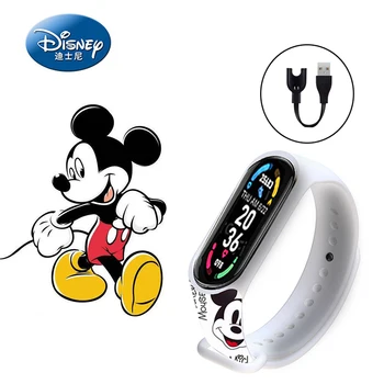 Disney Mickey Mouse, Donald E Pametni Sat Kreativni Crtani Anime Stil Silikonski Satovi Za Dječake I Djevojčice Dječji Poklon Sat