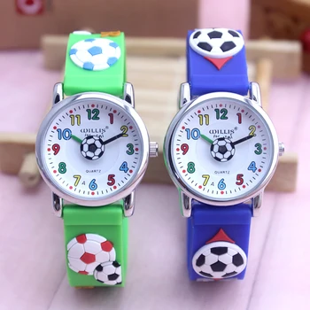 2022 djeca dječaci crtani kvarcni satovi djeca studenti 3D nogomet anime sportski sat za poklon za rođendan relogio feminino