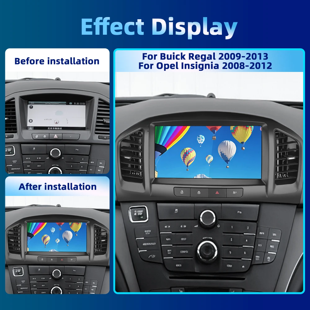 Ekiy T900 Android 10 Autoradio für Buick Regal 2009-2013/opel Insignia  2008-2012 Carplay Stereo Multimedia Player GPS-Navigation