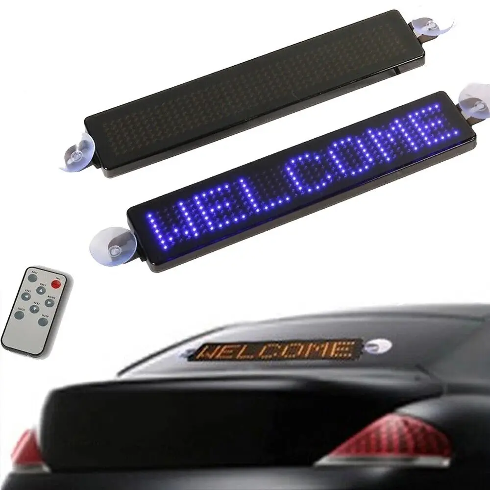 Kupiti Full color led Display automobilom Led auto band-pass ekran